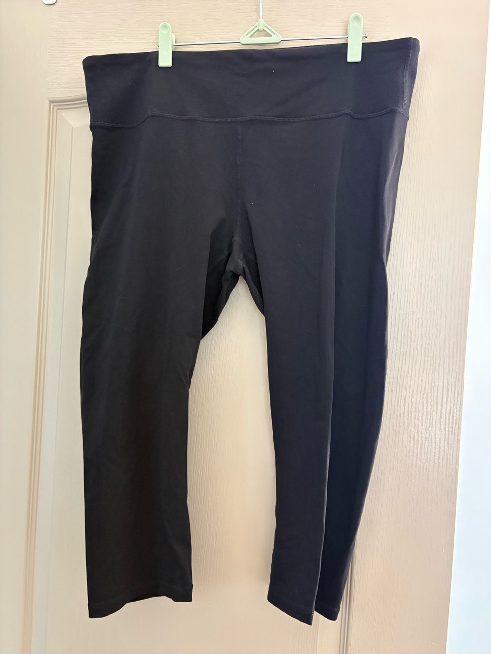 Prana Black High-Waist Capri Leggings, 2X